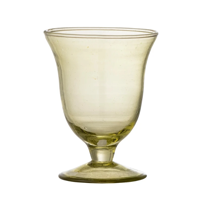 Bloomingville Florentine Vinglas - Grøn 82057724 by Bloomingville color Sort