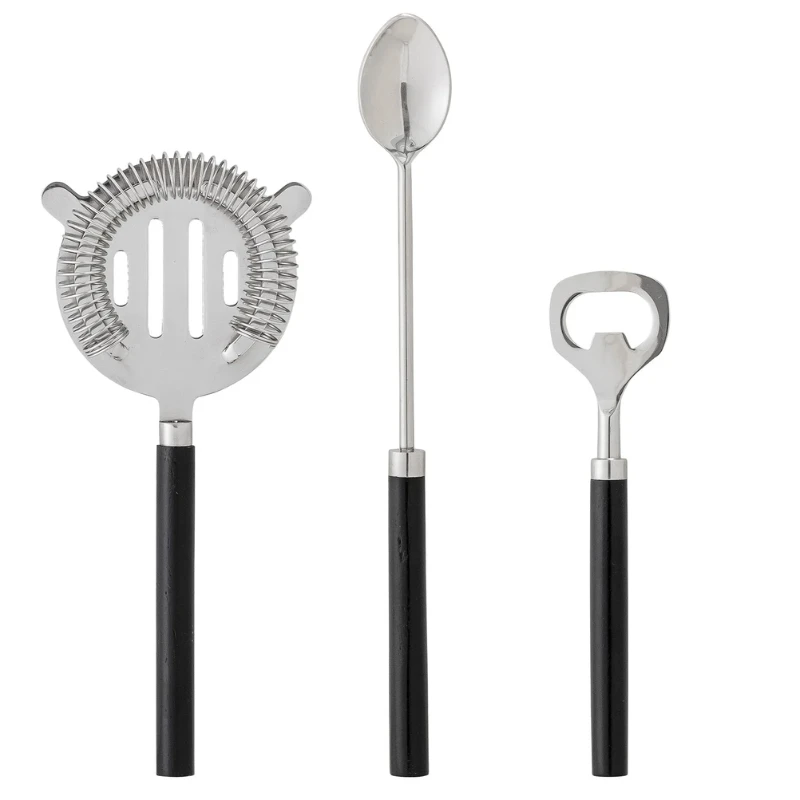 Bloomingville Cocktail BarStål - Sølv 82049395 by Bloomingville color Sort