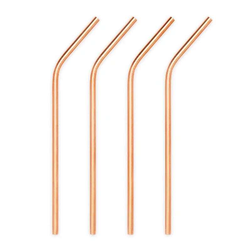 Barprofessional Metalsugerør 6mm - 4 stk - Kobber RSIEC04 by Barprofessional color Sort