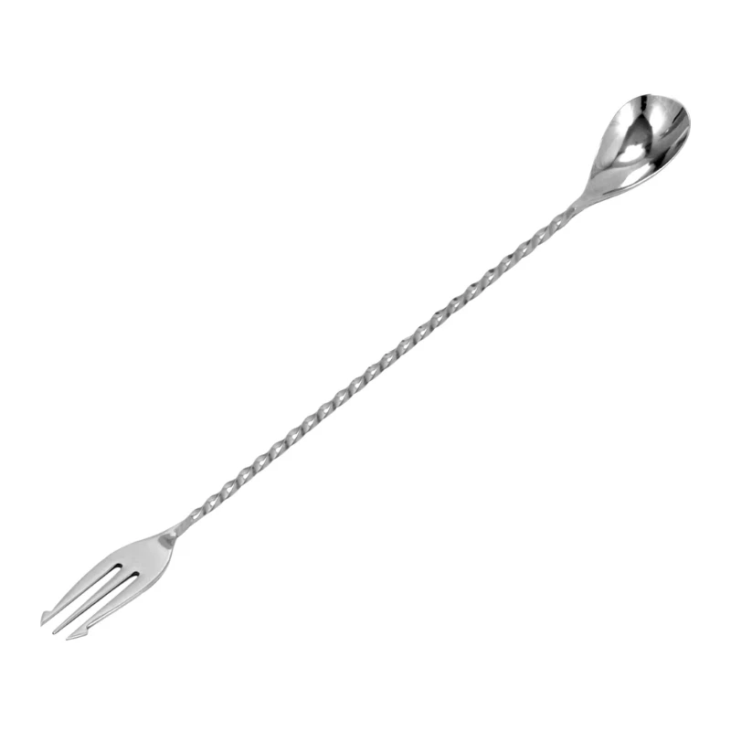 Barprofessional Barspoon Trident 40 cm - Sølv MBSJ001 by Barprofessional color Sort