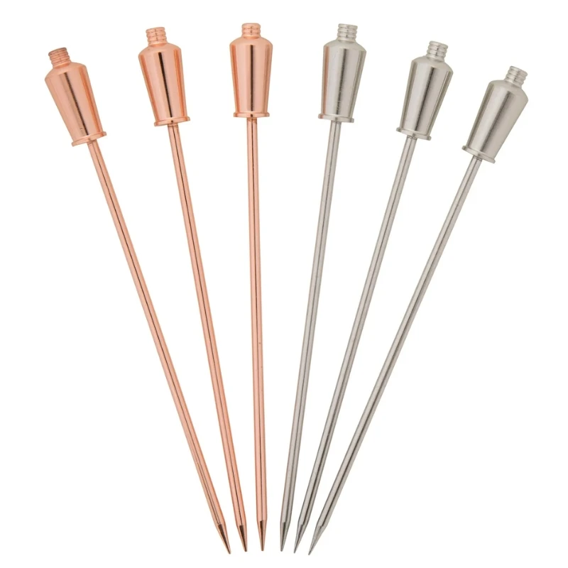 Barprofessional Cocktailpicks Stål Shaker - 6 stk CPS0612 by Barprofessional color Sort