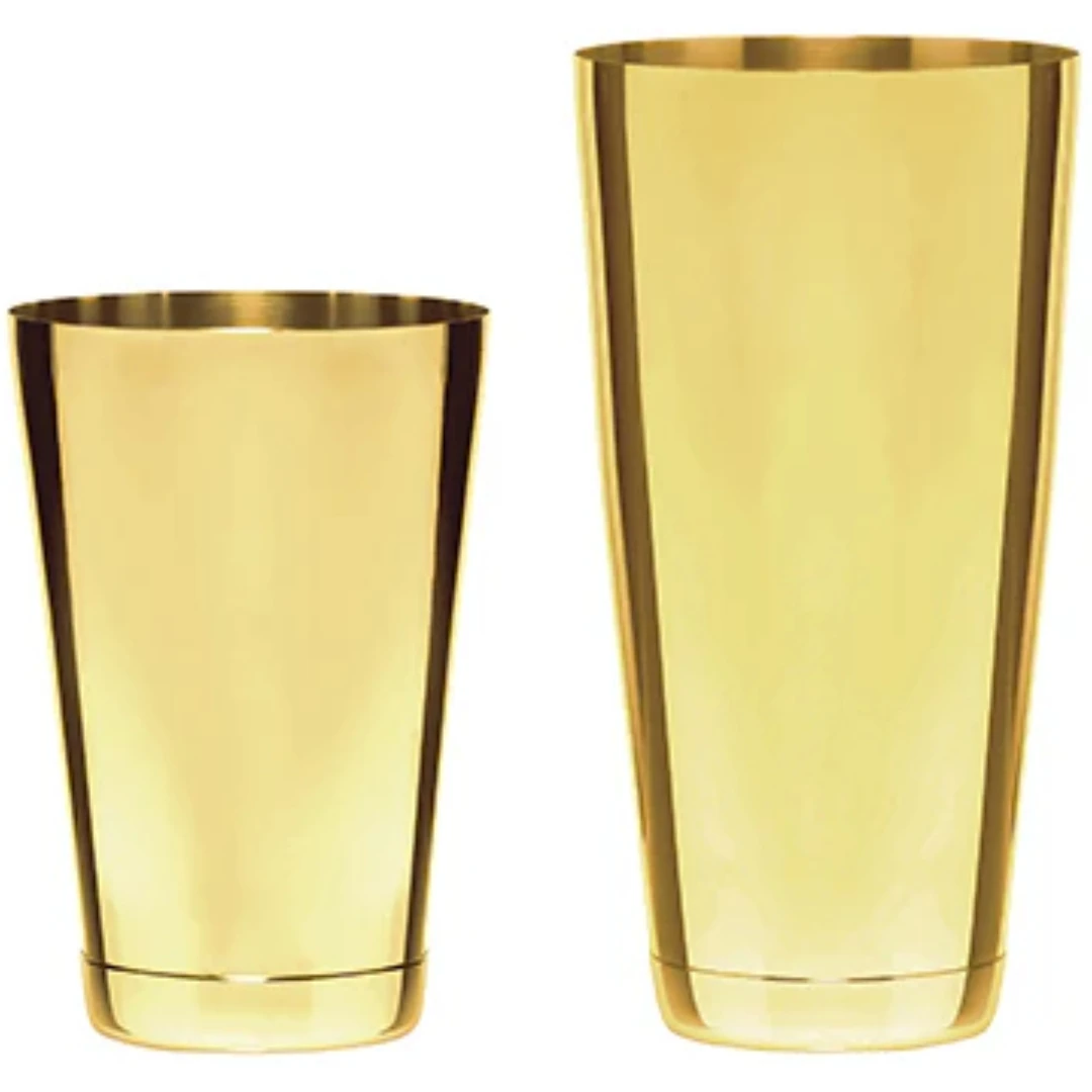 Barprofessional Boston Shaker Stål 800 ml - Gold BSGOL02 by Barprofessional color Sort