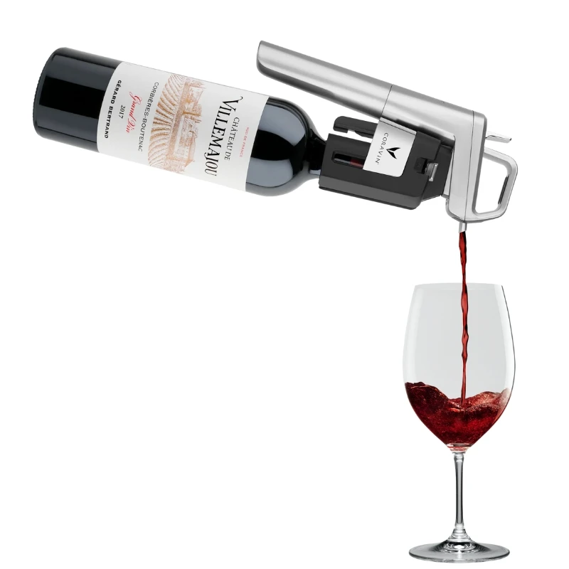 Coravin® Timeless Six+ Vinpreserver system – Sølvgrå 112331 by Coravin color Sølvgrå