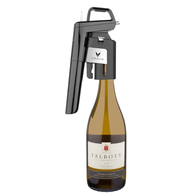 Coravin Timeless Six+ Vinpreserver system – Klaversort 112326 by Coravin color Piano Sort