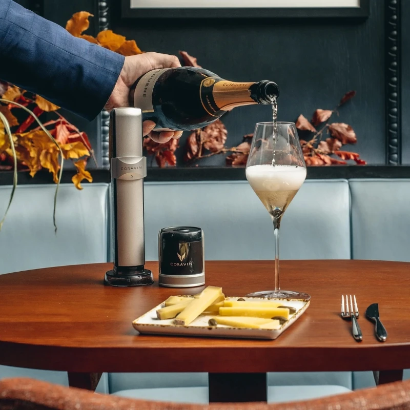 Coravin® Vinpreserver system til mousserende vin – Sort/Sølv 112445 by Coravin color Sort