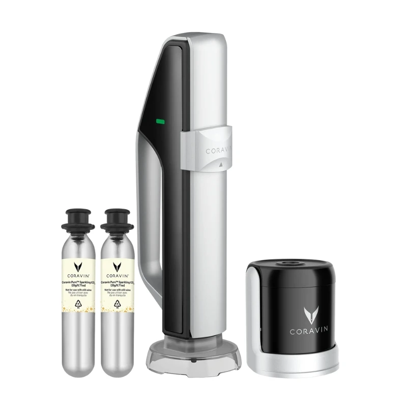 Coravin® Vinpreserver system til mousserende vin – Sort/Sølv 112445 by Coravin color Sort