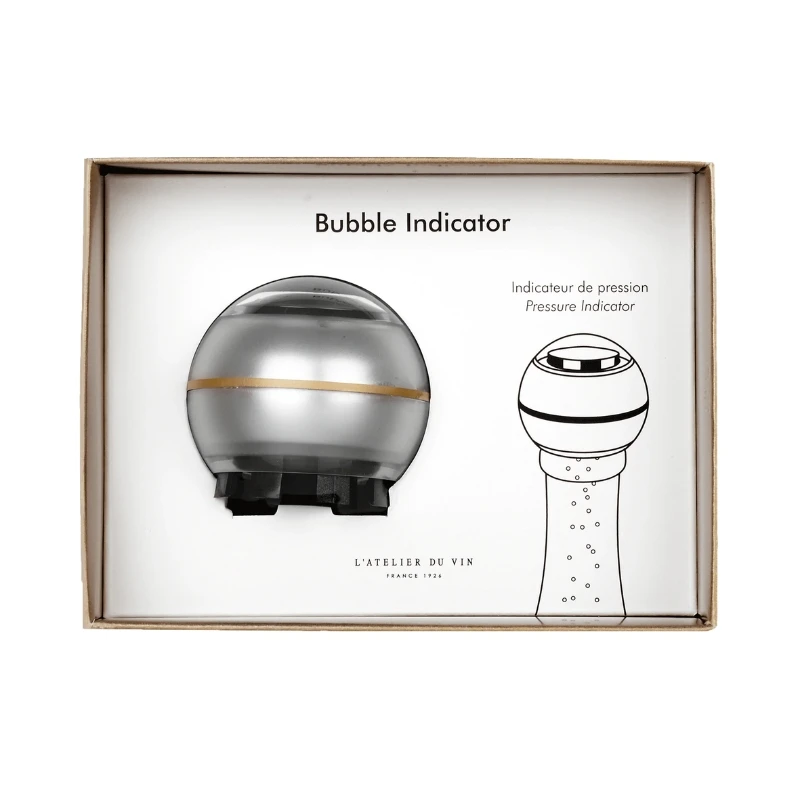 Bubble Indicator - champagne stopper 95075 by L'Atelier du Vin color Sort