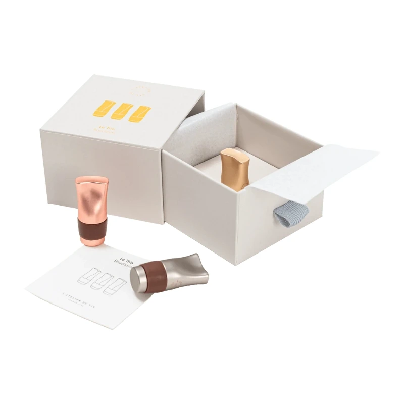 Le Trio Bouchons - flaskestopper - 3 stk 95741 by L'Atelier du Vin color Sort