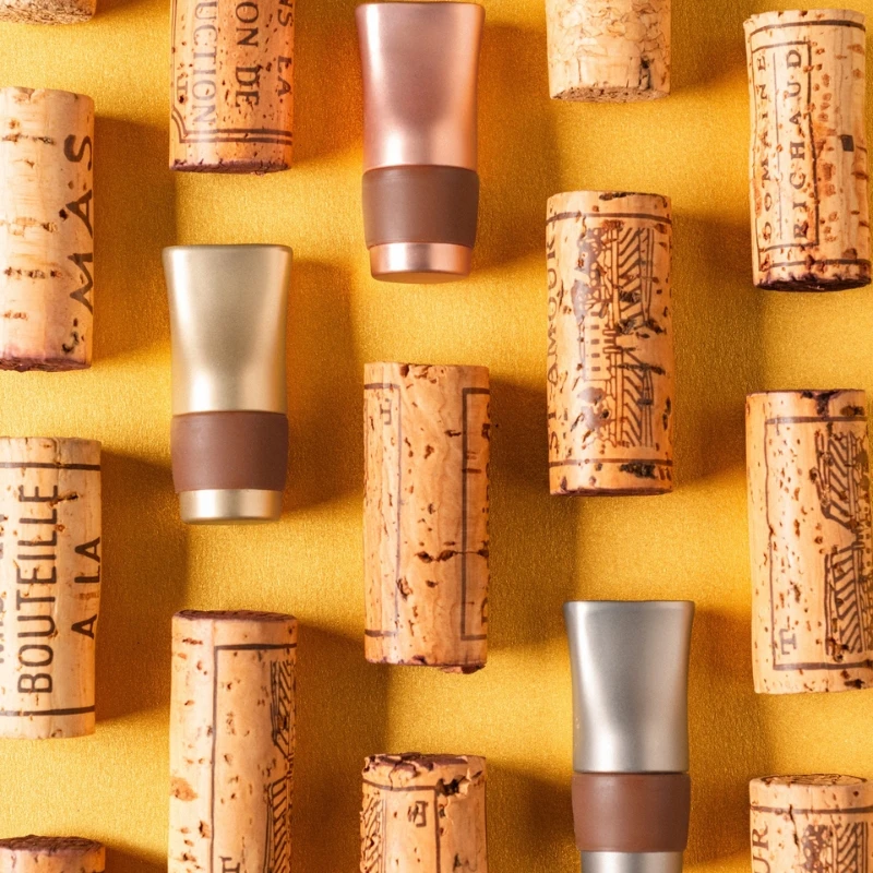 Le Trio Bouchons - flaskestopper - 3 stk 95741 by L'Atelier du Vin color Sort