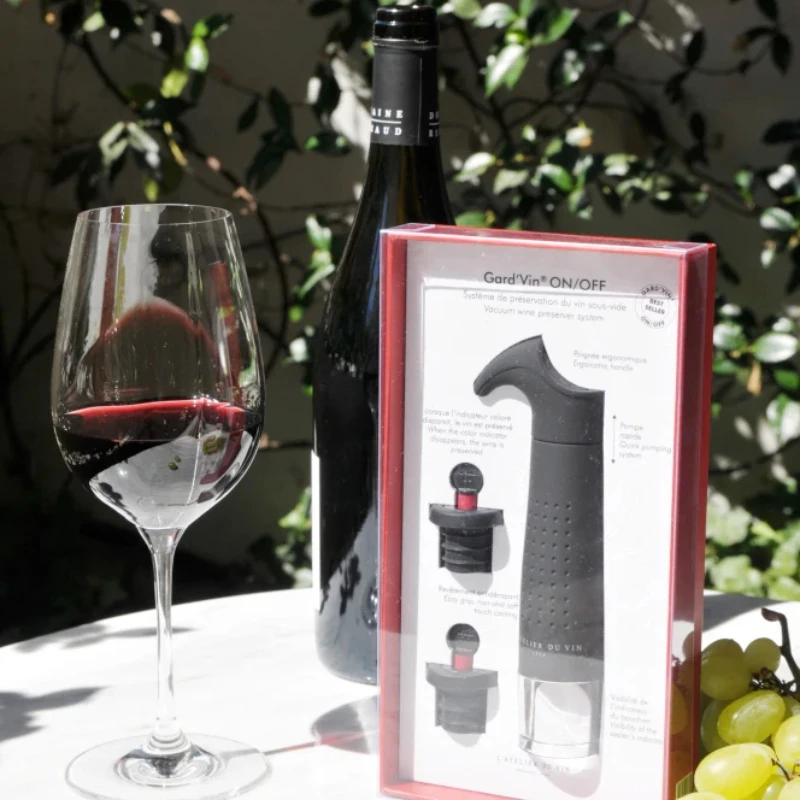 Gard'Vin ON/OFF vinopbevaringssystem 95382 by L'Atelier du Vin color Sort
