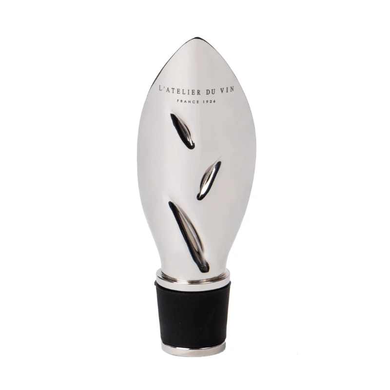 Verseur-feuille Leaf pourer - vinskænker 95636 by L'Atelier du Vin color Sort