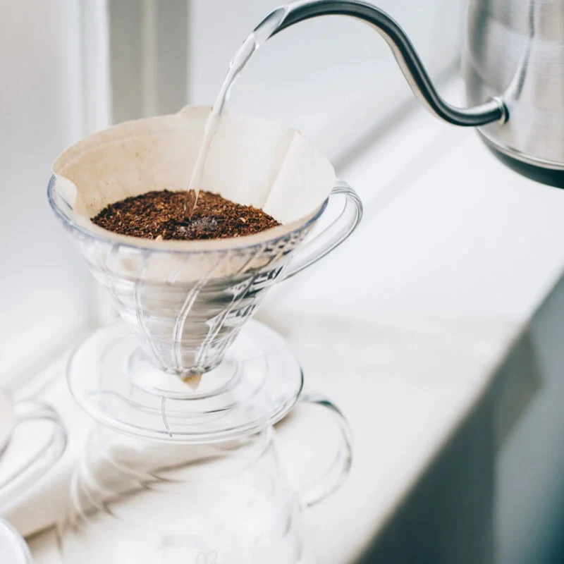 V60 Plast 01 Dripper - Klar VD-01T by Hario color Sort