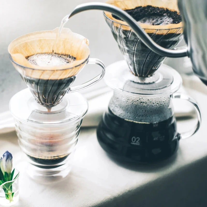 V60 Plast 01 Dripper - Klar VD-01T by Hario color Sort