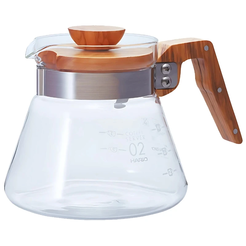 Kaffeserver Oliventræ - 02 VCWN-60-OV by Hario color Sort