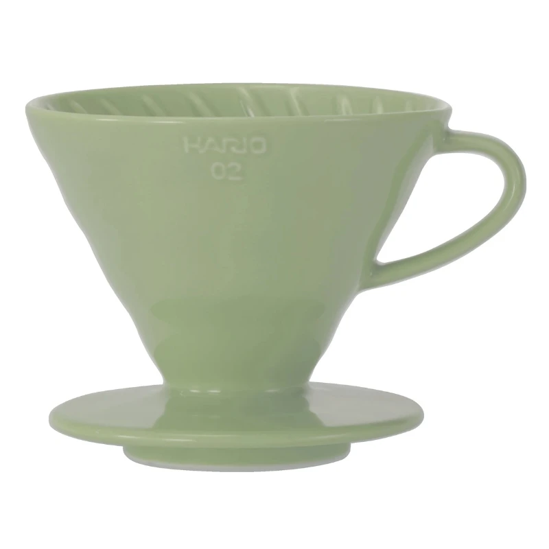 V60 Keramisk Colour 02 Dripper - Grøn VDC-02-SG by Hario color Sort