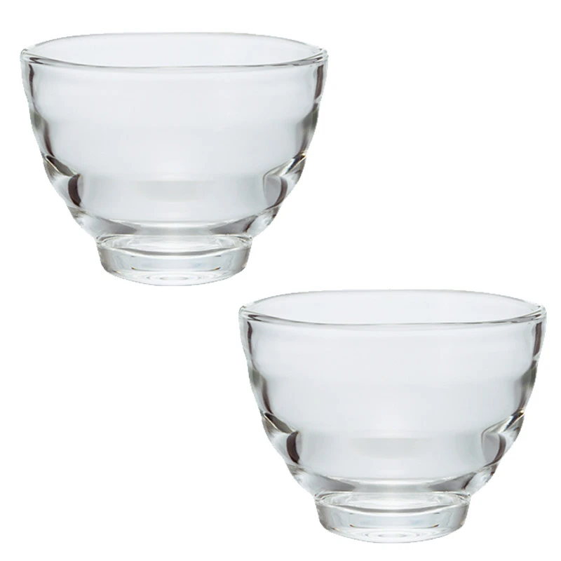 Varmebestandige Yunomi Kopper 17 cl - 2 stk HU-2 by Hario color Sort
