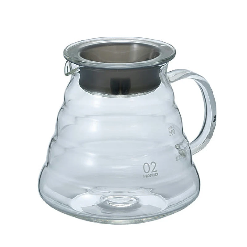 V60 Serveringskande i glas - 02 - 60 cl XGSR-60-TB by Hario color Sort