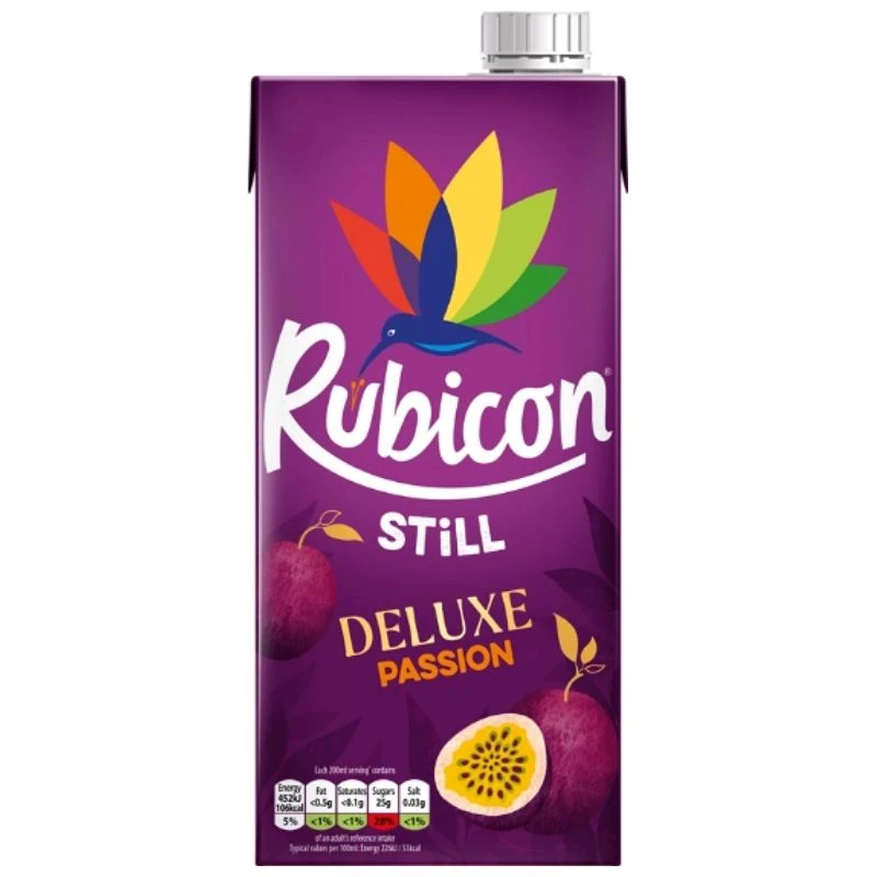 Rubicon Passionfrugt Drik 1 Liter 65100 by RUBICON color Sort