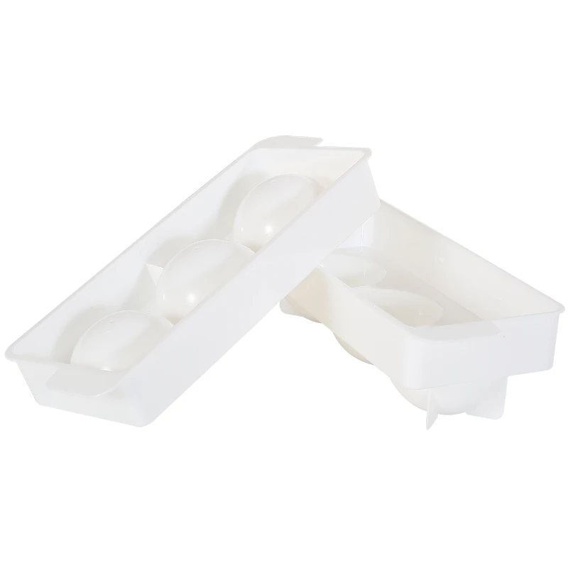 Isterningform til 3 runde isterninger Ø5 cm YSB0050 by Barprofessional color Sort