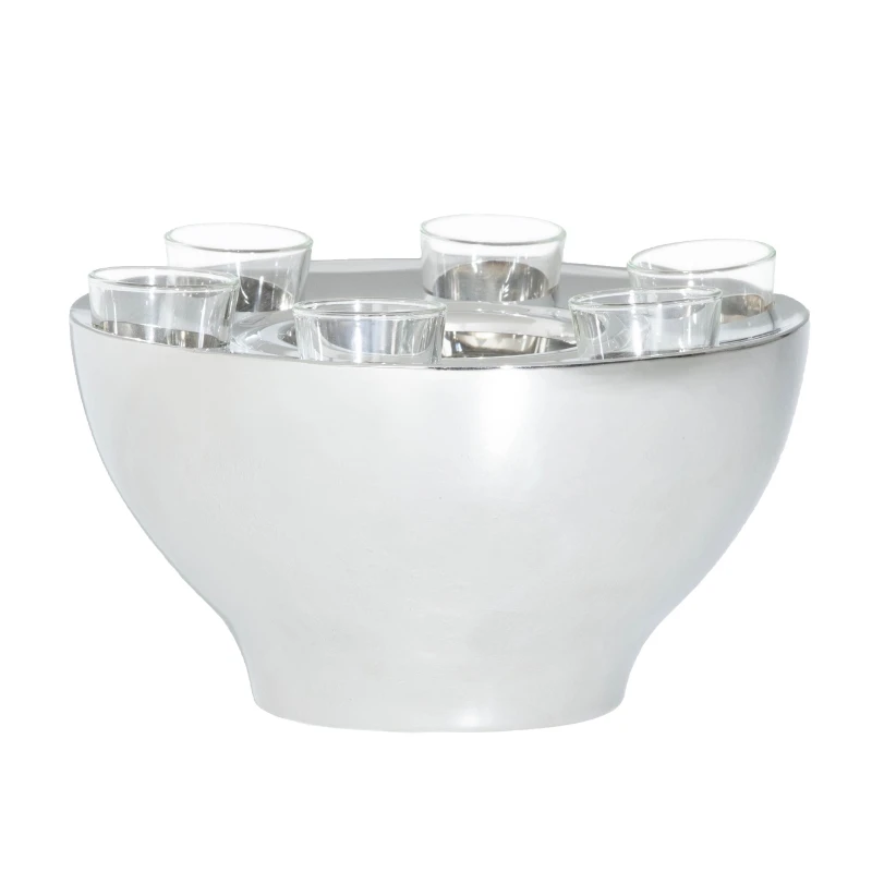 Vodkaskål sæt med 6 shotsglas WWOS006 by Barprofessional color Sort