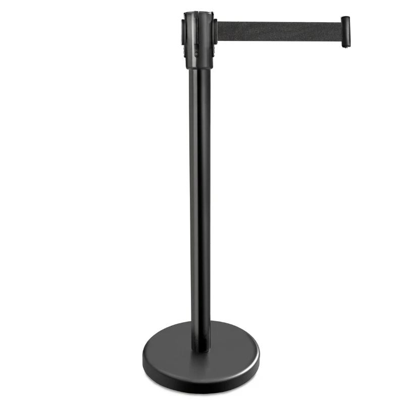 Afspærringssæt 92 cm med sort bælte STBB002 by Barprofessional color Sort