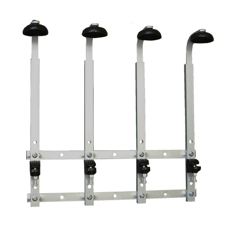 Flaskeholder til væg - 4 stk WHR0004 by Barprofessional color Sort