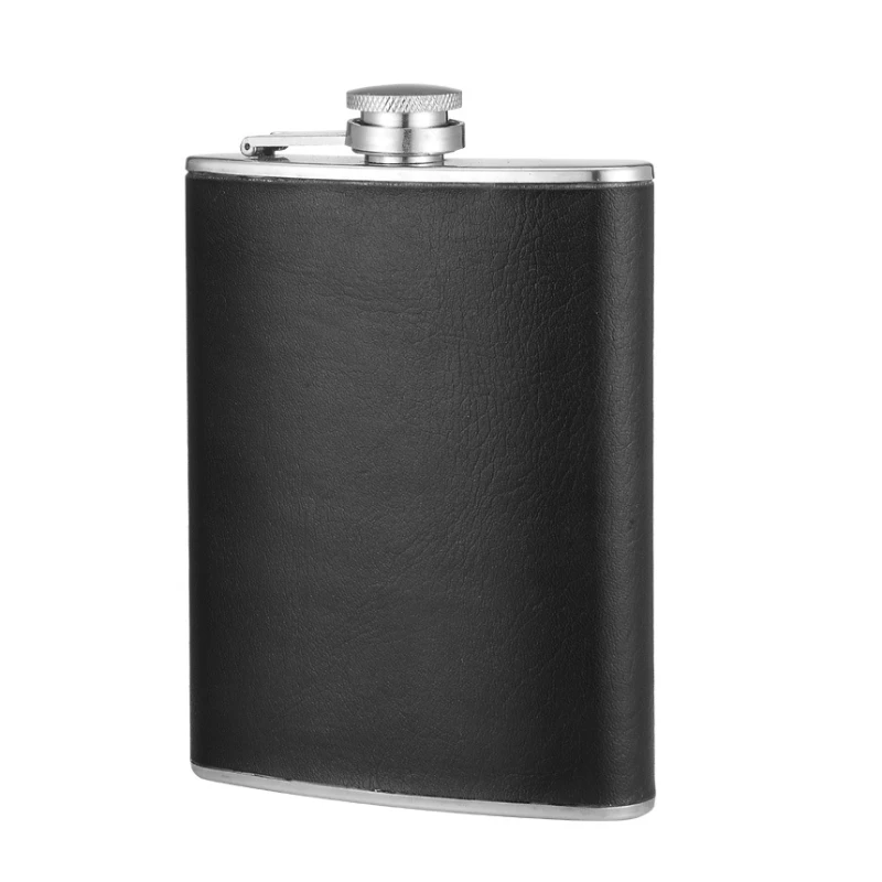 Lommelærke i læder 200 ml HFL0200 by Barprofessional color Sort