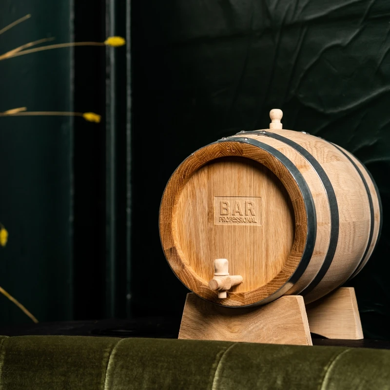 Egetræsfad 5 liter BAR0500 by Barprofessional color Sort