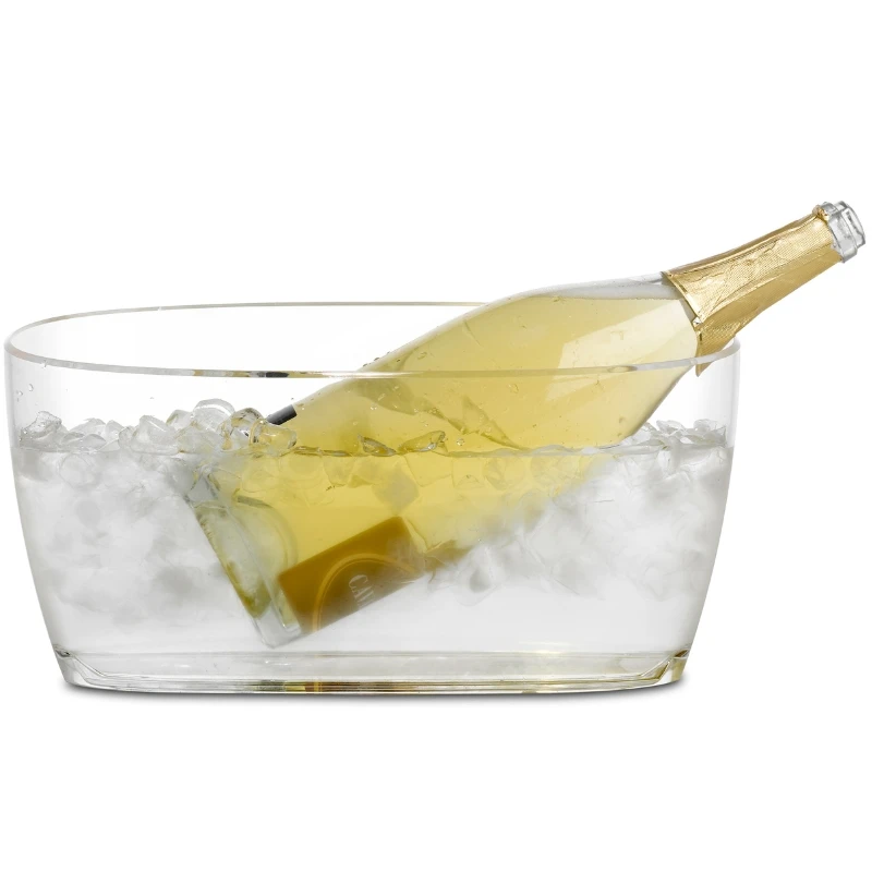 Wine Bowl Nice vinkøler til 4-6 flasker WKBN001 by Barprofessional color Sort