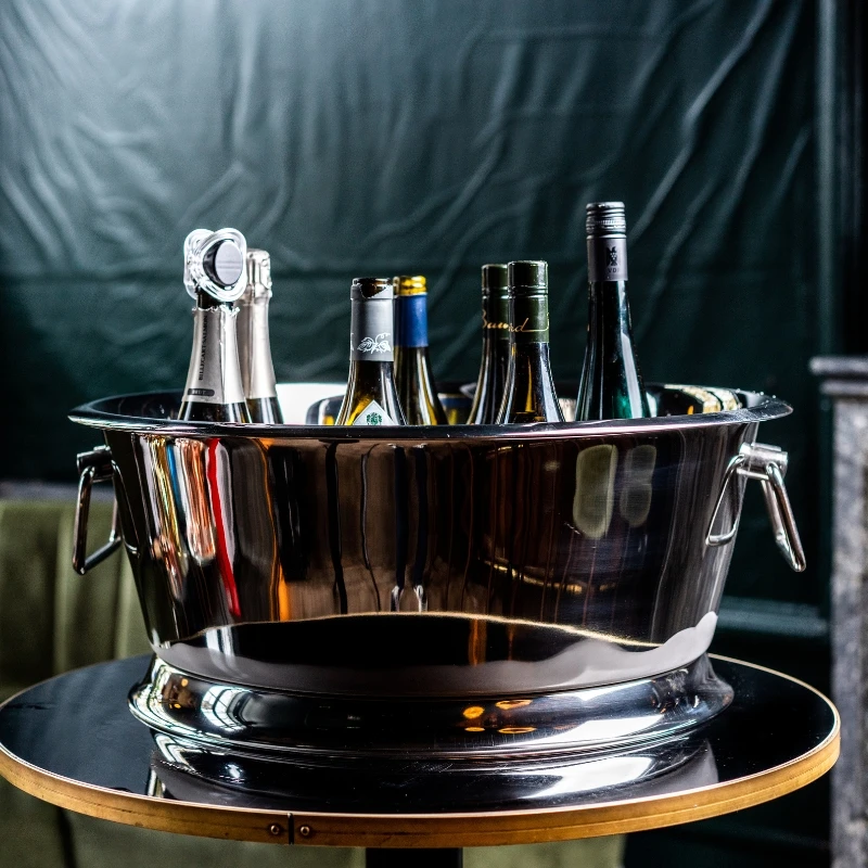 Wine Bowl Portofino vinkøler Ø55 cm WKRV055 by Barprofessional color Sort