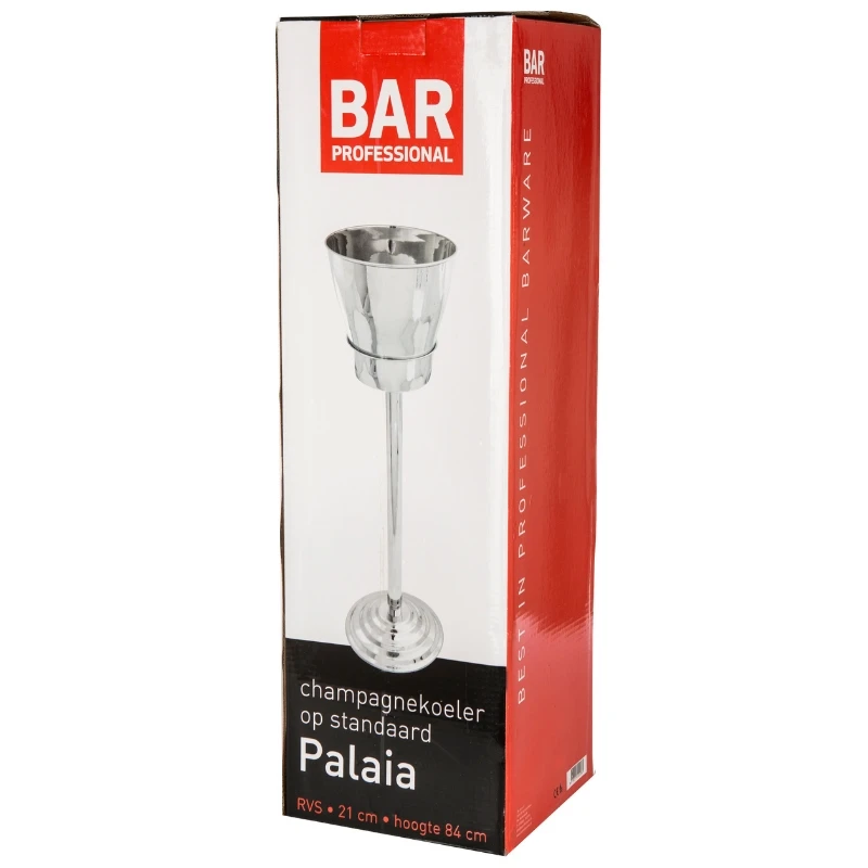 Vinkøler & stativ Palaia - enkeltsidet WKRV084 by Barprofessional color Sort