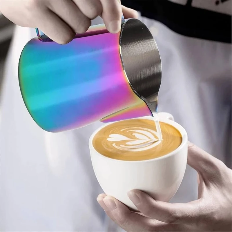Mælkekande rainbow 250 ml MJRC250 by Barprofessional color Sort