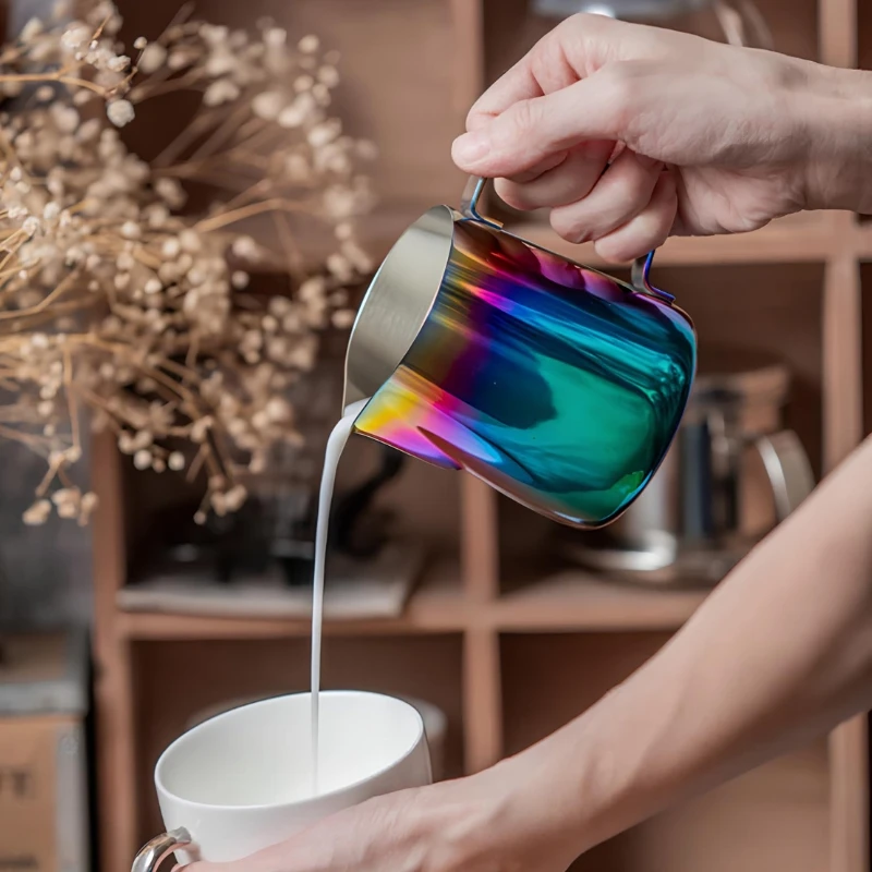 Mælkekande rainbow 250 ml MJRC250 by Barprofessional color Sort