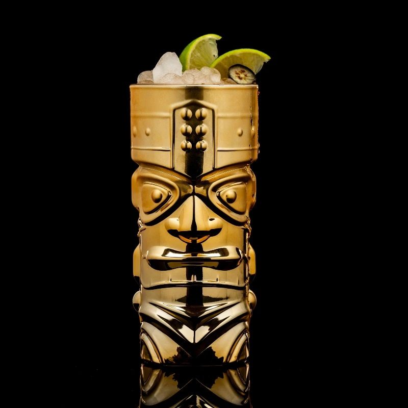 Tiki highball glas guld 450 ml TIGG450 by Barprofessional color Sort