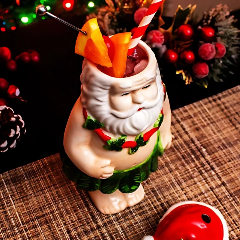 Santa Tiki krus 450 ml TISANT1 by Barprofessional color Sort