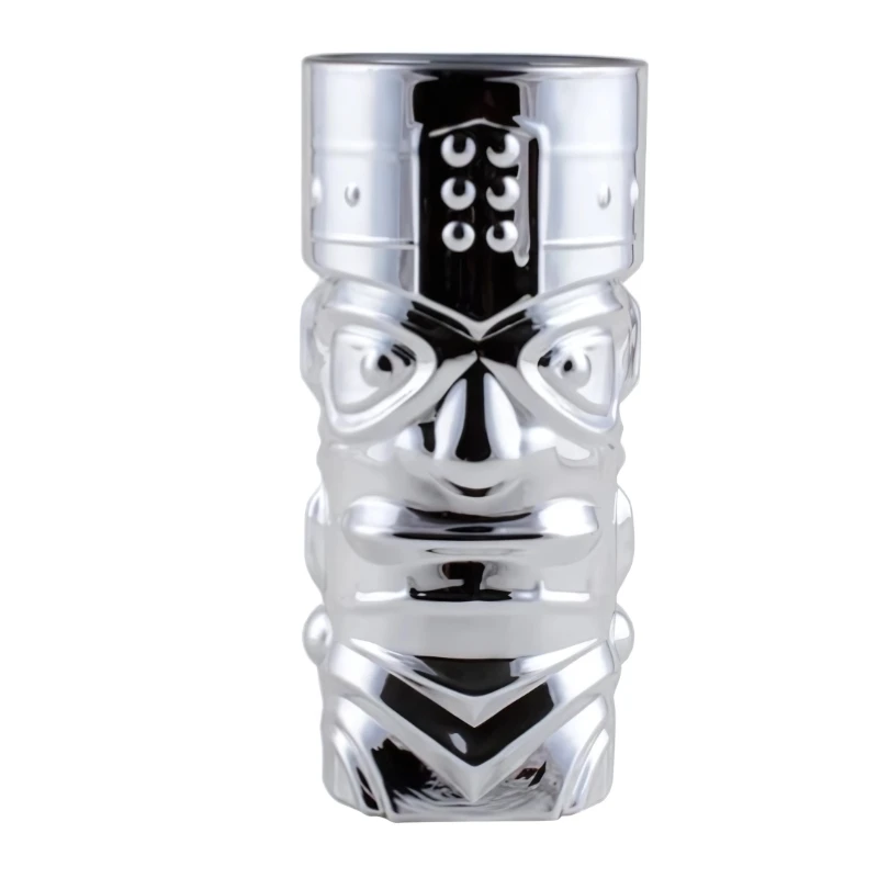 Tiki highball glas sølv 450 ml TISI450 by Barprofessional color Sort