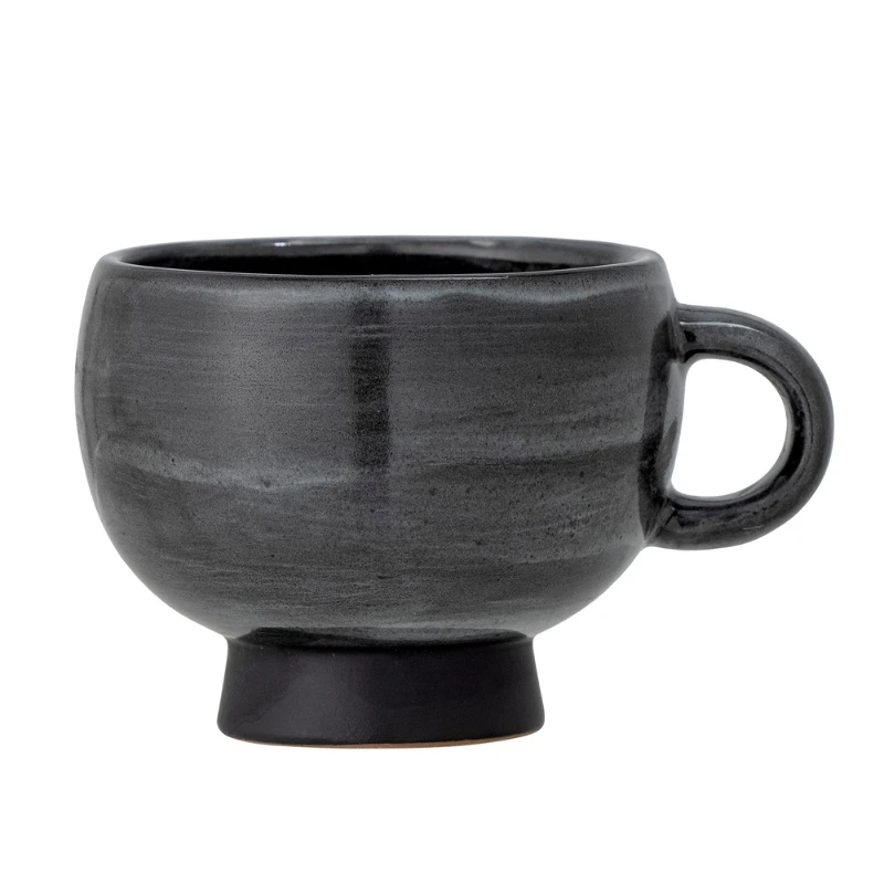 Emilo Kop - Stentøj - 30 cl Grå 82057668 by Bloomingville color Sort