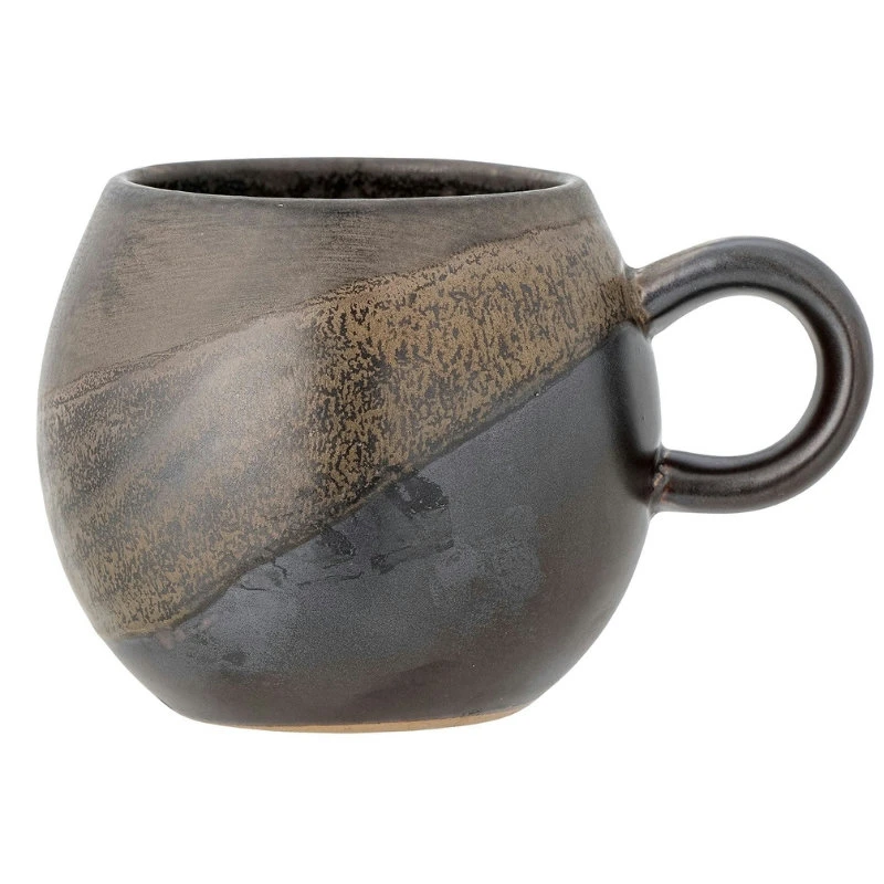 Paula Kop - Stentøj - 25 cl Brun 82060474 by Bloomingville color Sort