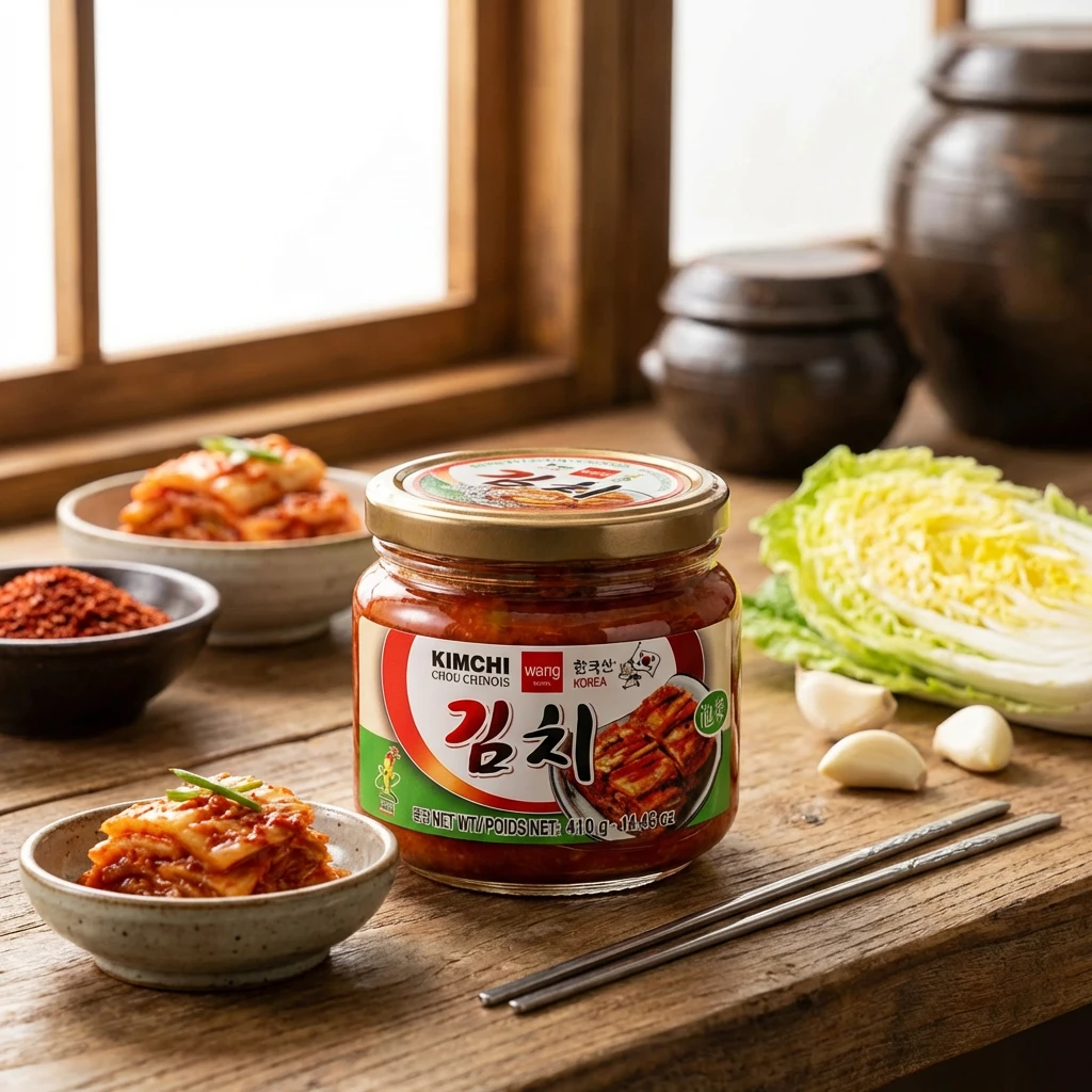 Kimchi Kinakål Wang 410 G 370306 by Wang color Sort