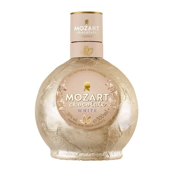 Mozart White Chocolate Cream Liqueur 50 cl 986195 by MOZART color Sort