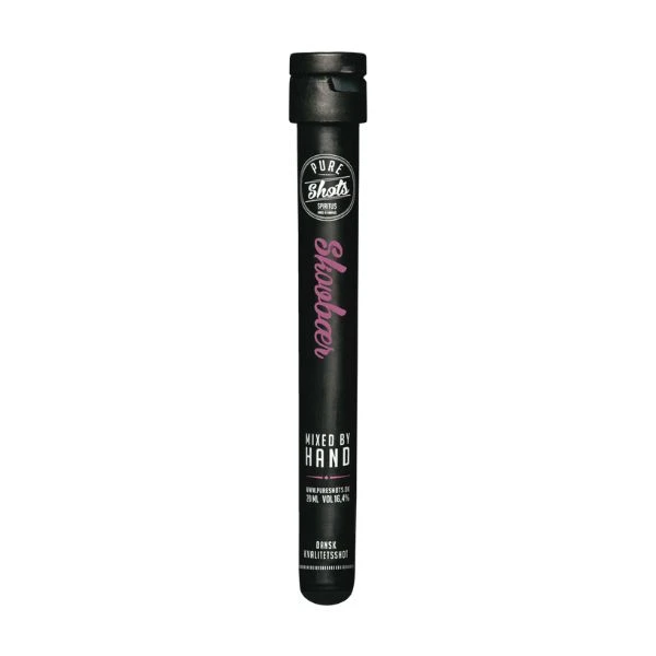 Pure Skovbær Shot 50x2cl Shotsrør 64181 by PURE color Sort