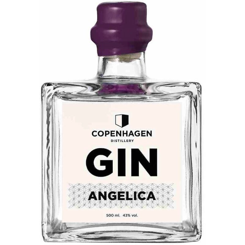 Copenhagen Distillery Angelica Gin 50 cl 51490 by Copenhagen color Sort