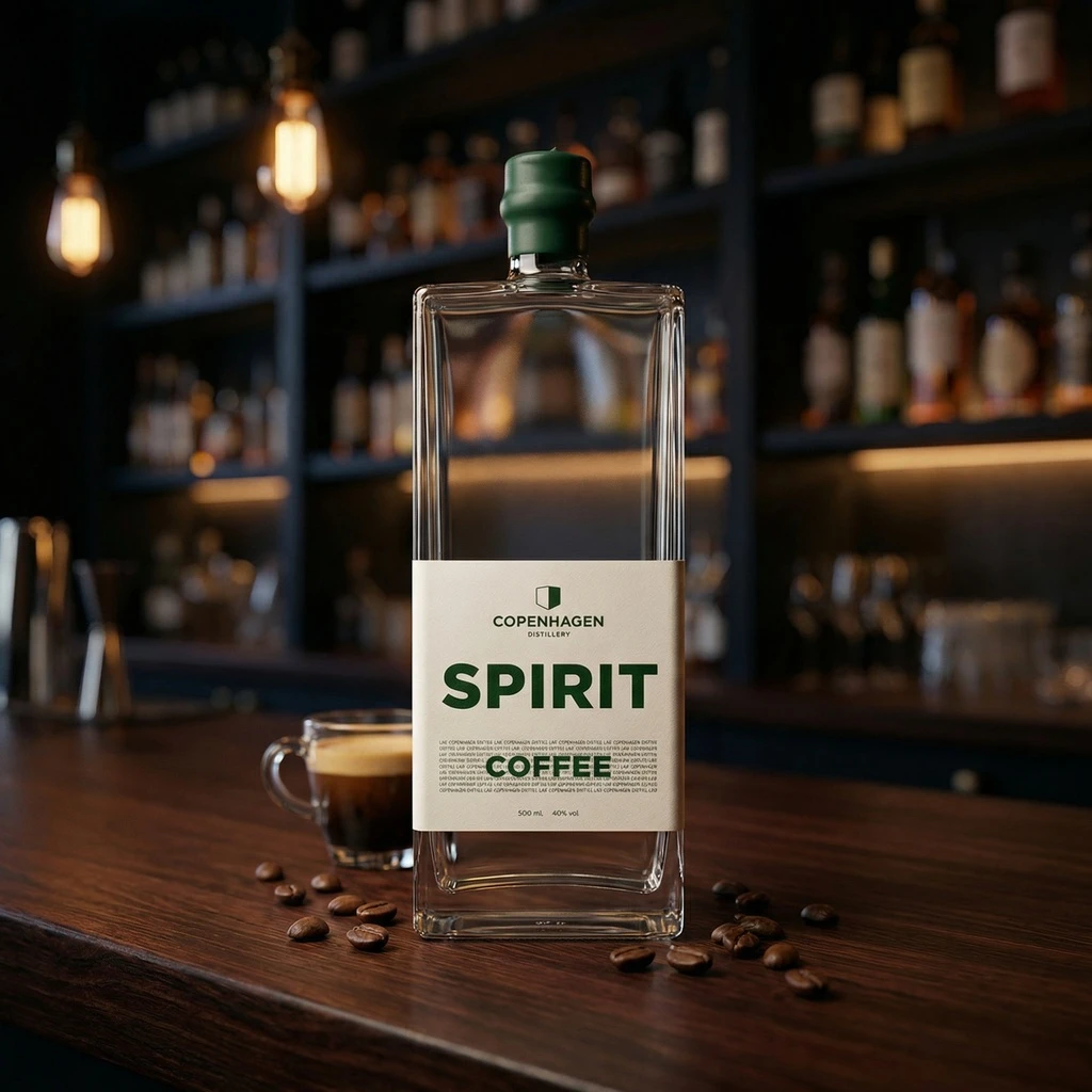 Copenhagen Distillery Coffee Spirit 50 cl 63458 by Copenhagen color Sort