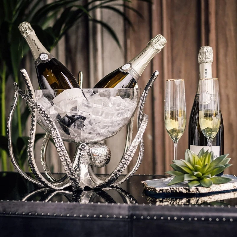 Blæksprutte Vin & Champagnekøler OCT-STNDBWL by Culinary Concepts color Sort