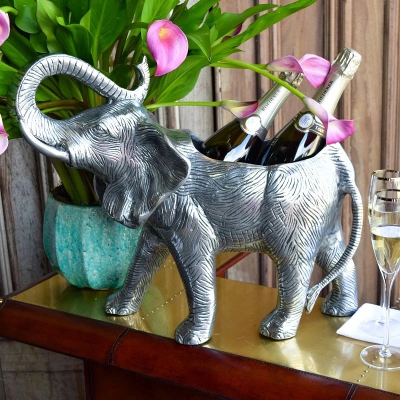 Stående Elefant Vin & Champagnekøler EL-ST6117 by Culinary Concepts color Sort