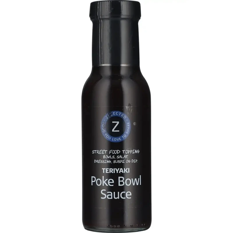 Z Teriyaki Poke Bowl Sauce 270g 15137 by Zelected color Sort