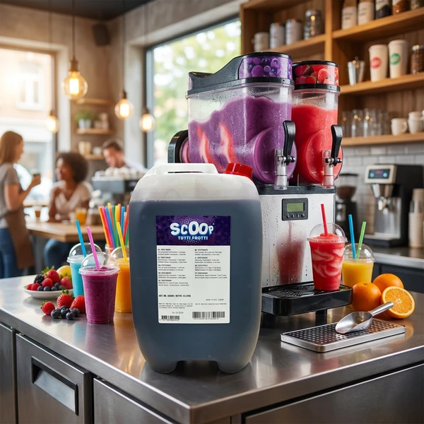 Scoop Slushice Koncentrat tuttifrutti, 10L 345458 by SCOOP color Sort