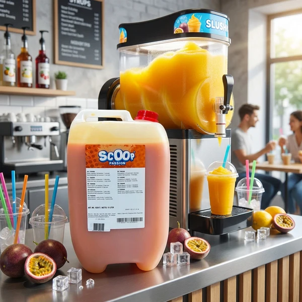 Scoop Slushice Koncentrat Passion, 10L 345459 by SCOOP color Sort