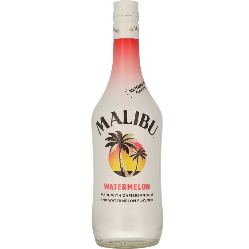 Malibu Watermelon Likør 70 cl L-51-355-00 by MALIBU color Sort