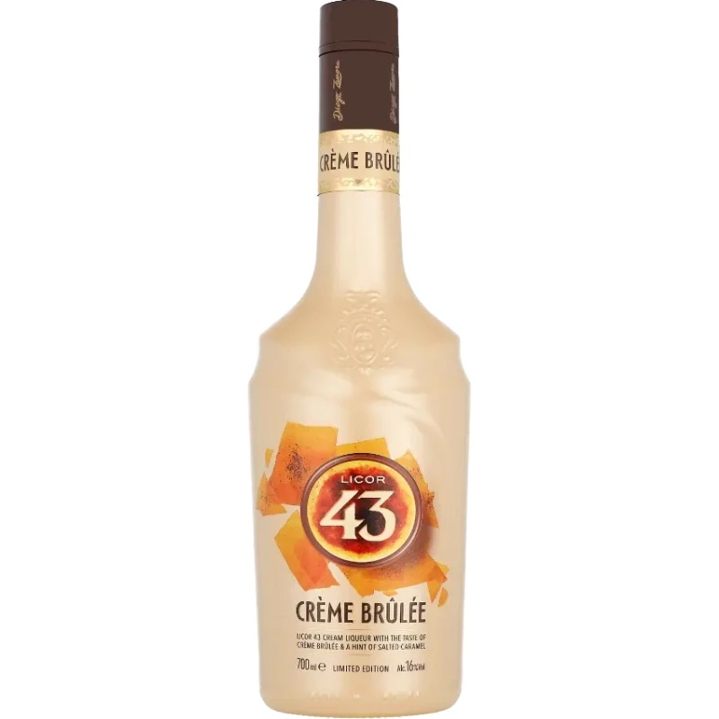 Licor 43 Creme Brulee Limited Edition 70 cl L-60-900-00 by LICOR43 color Sort